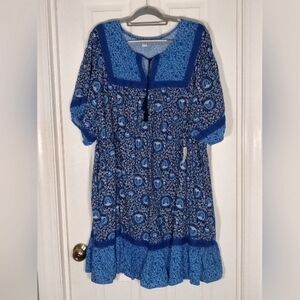Old Navy ruffled peasant dress